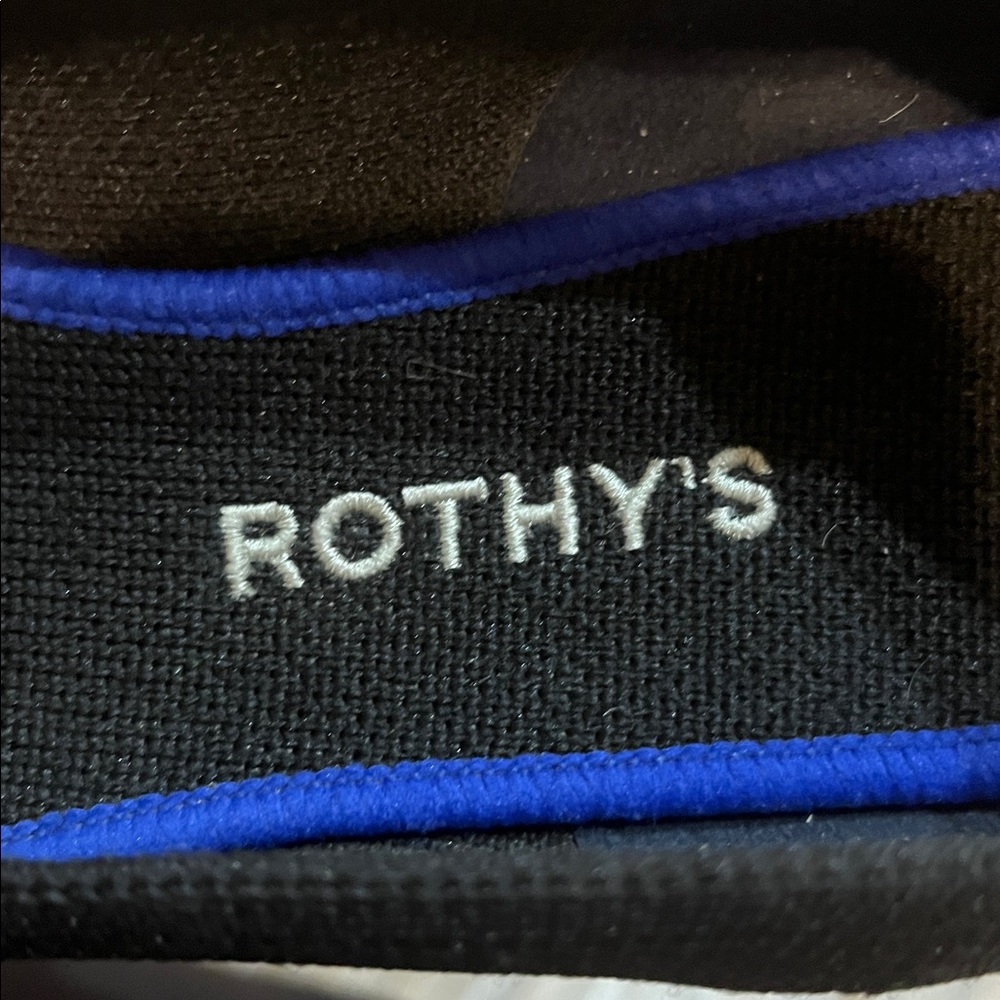 Rothy's Black The Point II Slip-On Shoes, Pointed-Toe Flats Machine Washable 8.5 - Picture 11 of 14